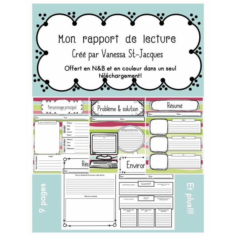 Rapport de lecture  Long